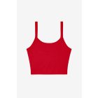 Bella+Canvas top Spaghetti piros