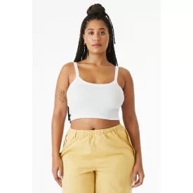Bella+Canvas top Spaghetti fehér