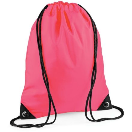 Bag Base tornazsák Premium Gymsac fluo pink