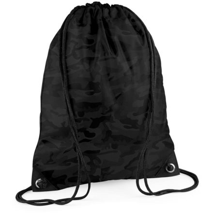 Bag Base tornazsák Premium Gymsac fekete terep