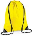 Bag Base tornazsák Premium Gymsac sárga