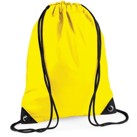Bag Base tornazsák Premium Gymsac sárga