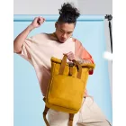 BagBase hátizsák Recycled mustár