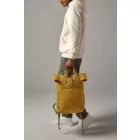 BagBase hátizsák Recycled Laptop mustár