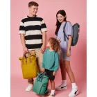 BagBase hátizsák Recycled Mini sage