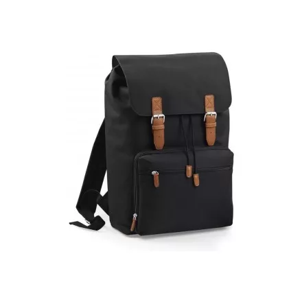 BagBase hátizsák Vintage Laptop fekete-barna