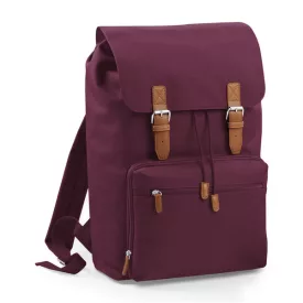 BagBase hátizsák Vintage Laptop burgundi-barna