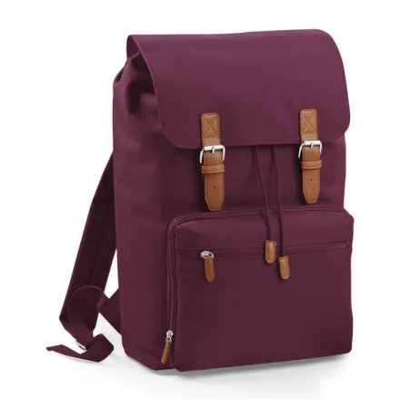 BagBase hátizsák Vintage Laptop burgundi-barna
