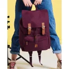 BagBase hátizsák Vintage Laptop burgundi-barna