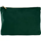 BagBase neszeszer  Velvet Pouch sötét smaragd- L