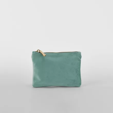 BagBase neszeszer  Velvet Pouch jade- S
