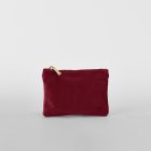 BagBase neszeszer  Velvet Pouch piros- L