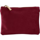 BagBase neszeszer  Velvet Pouch piros- S