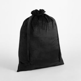 BagBase ajándéktáska Velvet black onyx - M