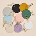 BagBase kulcstartó Boutique Circular halványlila