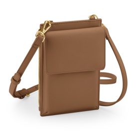 BagBase telefontartó táska Boutique Cross Body Phone tan