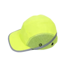 4WRK ütésbiztos baseball sapka Rollo fluo-sárga