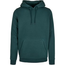 ByB pulóver Heavy Hoody 300 üvegzöld