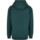 ByB pulóver Heavy Hoody 300 üvegzöld
