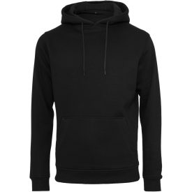 ByB pulóver Heavy Hoody 300 fekete