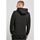 ByB pulóver Heavy Hoody 300 fekete