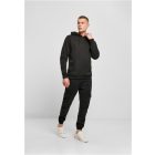 ByB pulóver Heavy Hoody 300 fekete