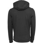 ByB pulóver Heavy Hoody 300 melírozott sötétszürke