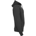 ByB pulóver Heavy Hoody 300 melírozott sötétszürke
