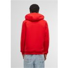 ByB pulóver Heavy Hoody 300 piros