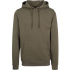 ByB pulóver Heavy Hoody 300 olivazöld
