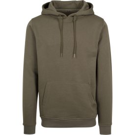 ByB pulóver Heavy Hoody 300 olivazöld