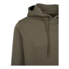 ByB pulóver Heavy Hoody 300 olivazöld