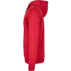 ByB pulóver Heavy Hoody 300 rubinvörös