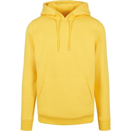 ByB pulóver Heavy Hoody 300 sárga