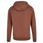 ByB pulóver Heavy Zip Hoody 300 barna