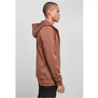 ByB pulóver Heavy Zip Hoody 300 barna