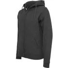 ByB pulóver Heavy Zip Hoody 300 sötétszürke