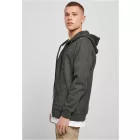 ByB pulóver Heavy Zip Hoody 300 sötétszürke