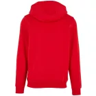 ByB pulóver Heavy Zip Hoody 300 piros