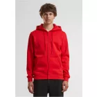 ByB pulóver Heavy Zip Hoody 300 piros