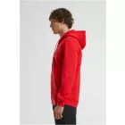 ByB pulóver Heavy Zip Hoody 300 piros