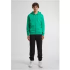 ByB pulóver Heavy Zip Hoody 300 fűzöld