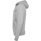 ByB pulóver Heavy Zip Hoody 300 melírozott szürke