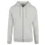 ByB pulóver Heavy Zip Hoody 300 világos szürke