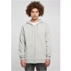 ByB pulóver Heavy Zip Hoody 300 világos szürke