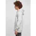 ByB pulóver Heavy Zip Hoody 300 világos szürke