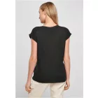 ByB női póló Extended Shoulder 140 fekete