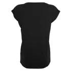 ByB női póló Extended Shoulder 140 fekete