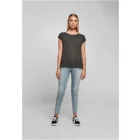 ByB női póló Extended Shoulder 140 ébenszürke