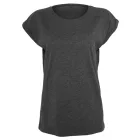 ByB női póló Extended Shoulder 140 ébenszürke